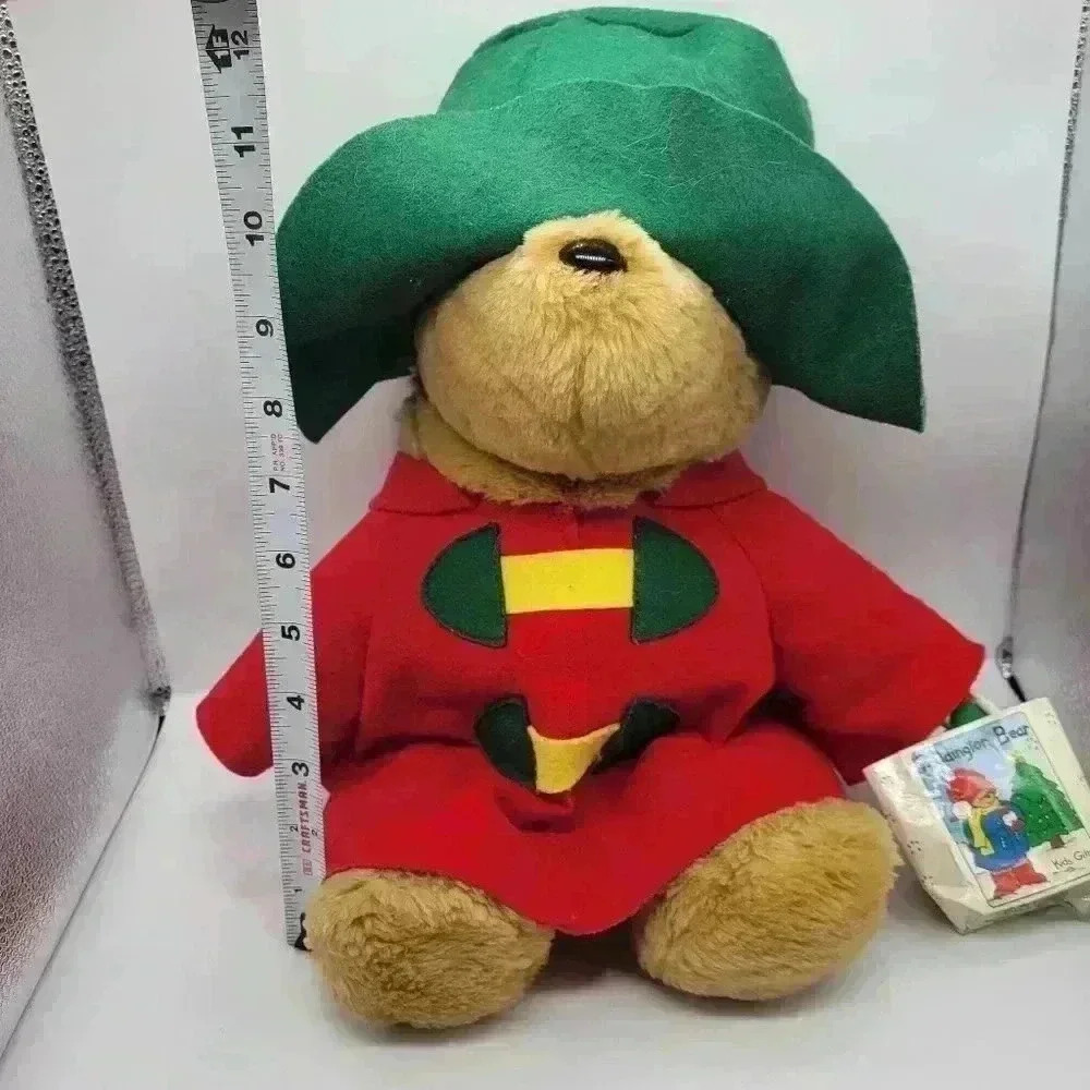 VTGPaddington Bear Christmas Plush Teddy Sears Exclusive Kids Gifts Holiday 1994 - Picture 10 of 11
